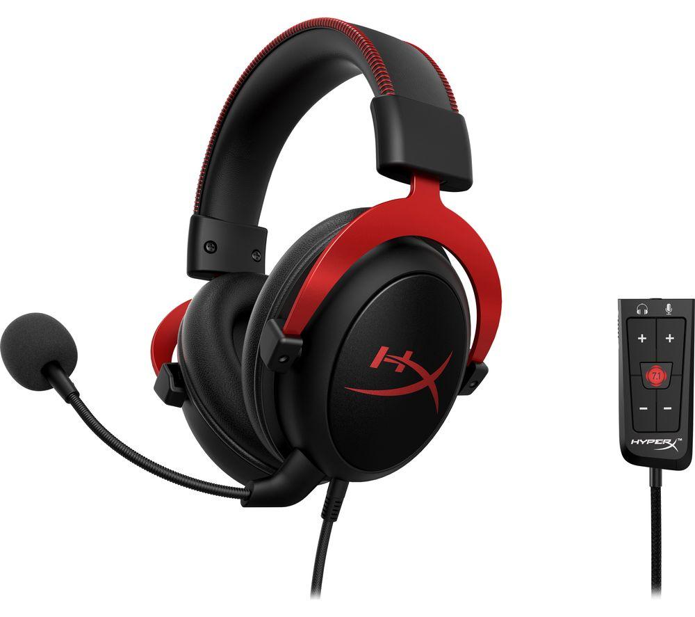 HYPERX Cloud II Pro 7.1 Gaming Headset - Black & Red