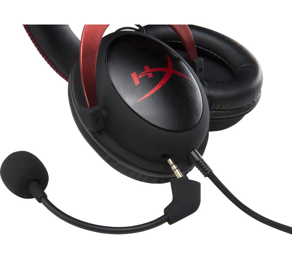 Best Buy: HyperX Cloud II Wired Gaming Headset for PC, Xbox XS, Xbox One,  PS5, PS4, Nintendo Switch, and Mobile Black/Red 4P5M0AA/KHX-HSCP-RD