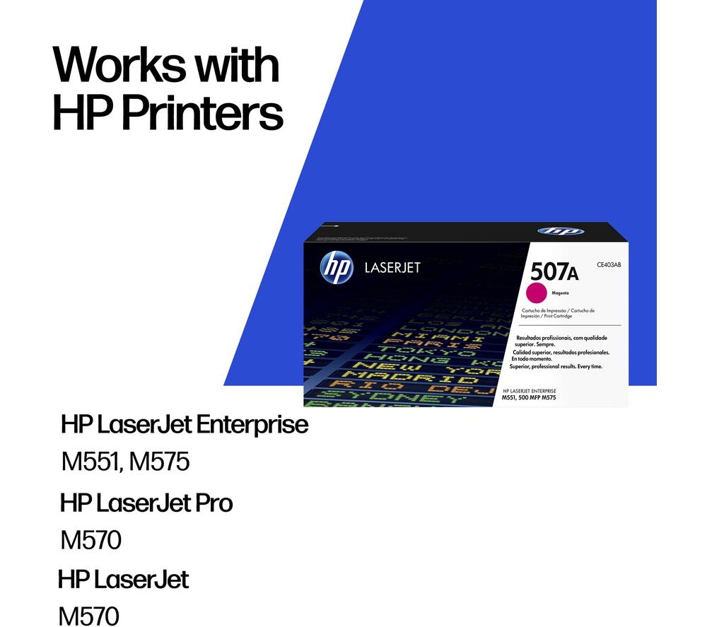 HP 507A Magenta Toner Cartridge image number 2 of 12