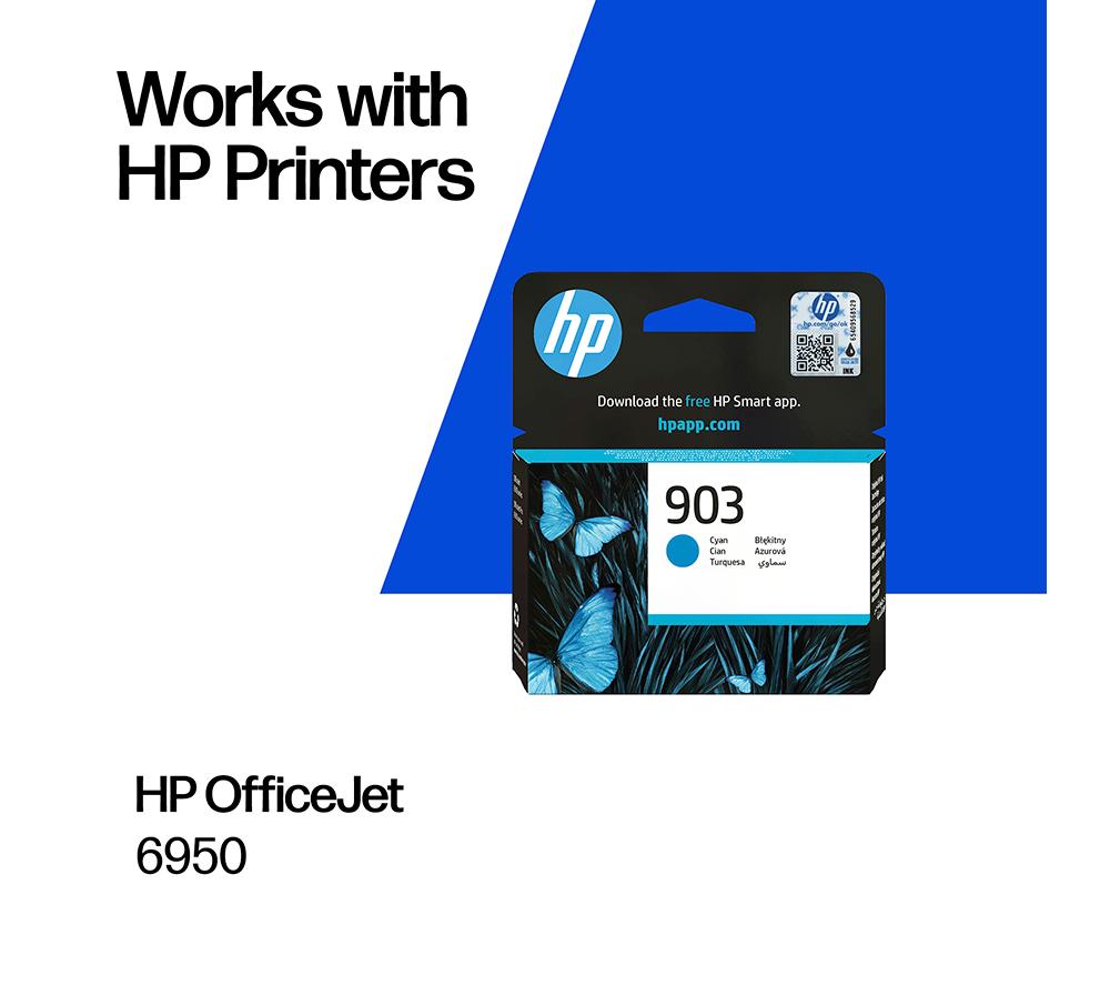 HP 903 Original Cyan Ink Cartridge image number 2 of 14