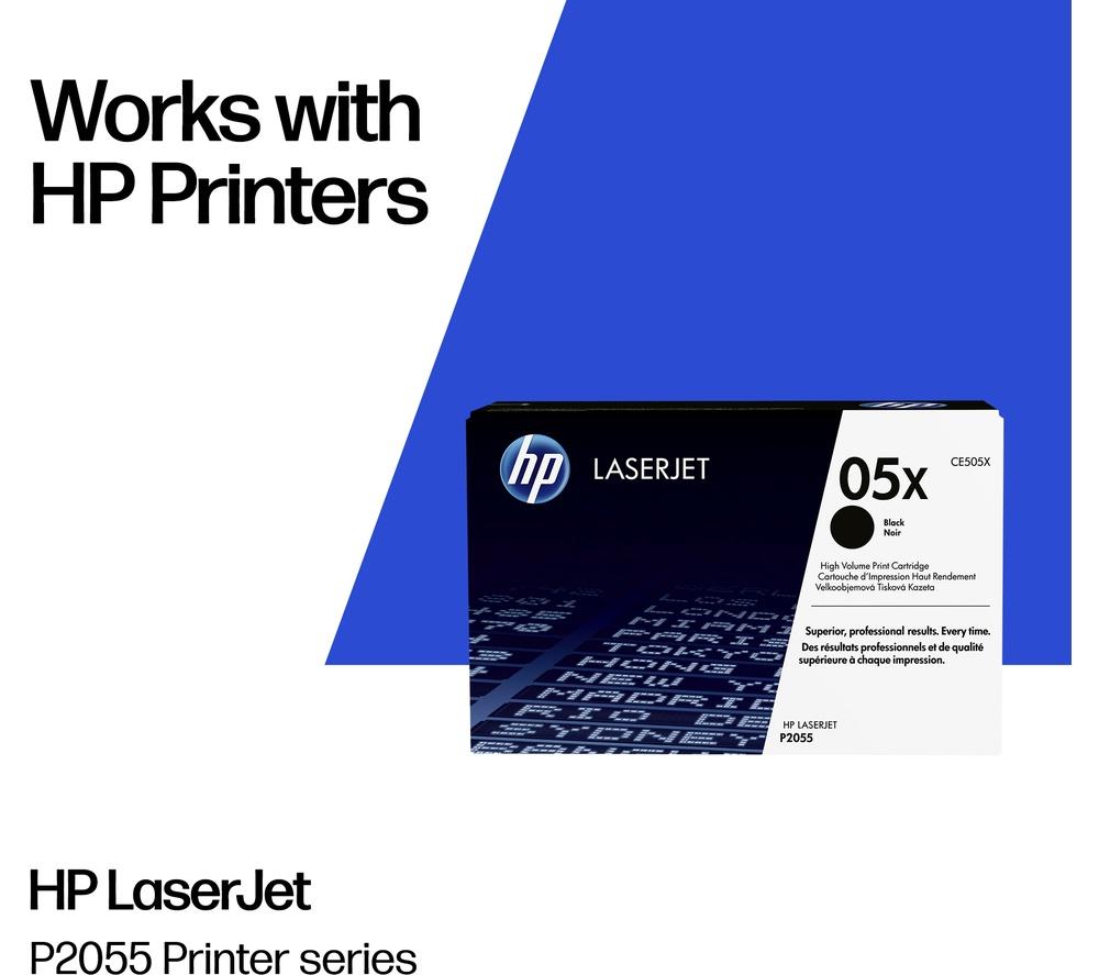 HP 05X Original Black Toner Cartridge image number 2 of 12