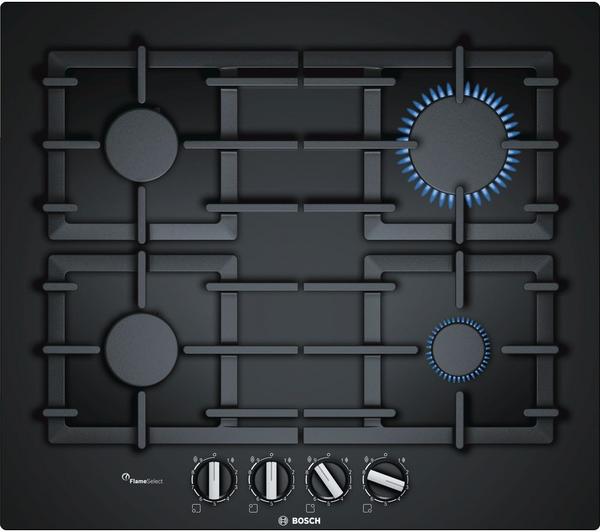 BOSCH Serie 6 PPP6A6B90 Gas Hob - Black image number 0