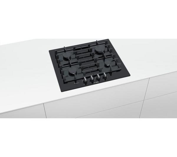 BOSCH Serie 6 PPP6A6B90 Gas Hob - Black image number 1