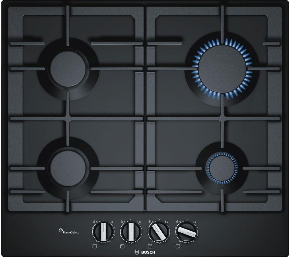 Bosch Series 6 PCP6A6B90 58cm Gas Hob – Black