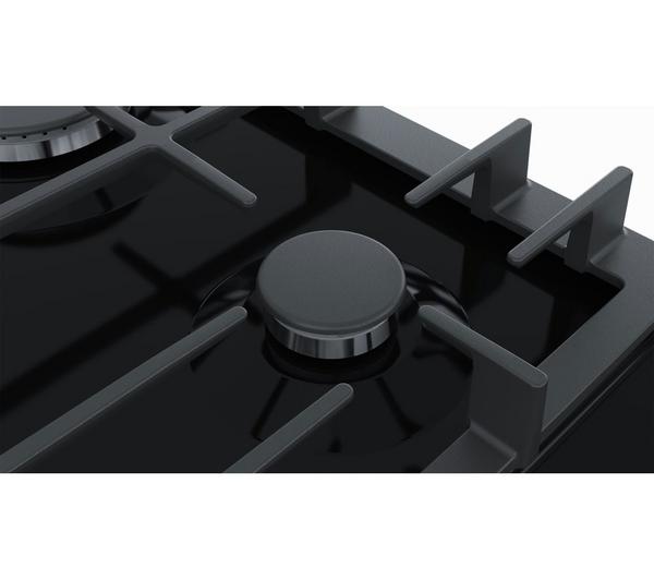 BOSCH Serie 6 PCP6A6B90 Gas Hob - Black image number 2