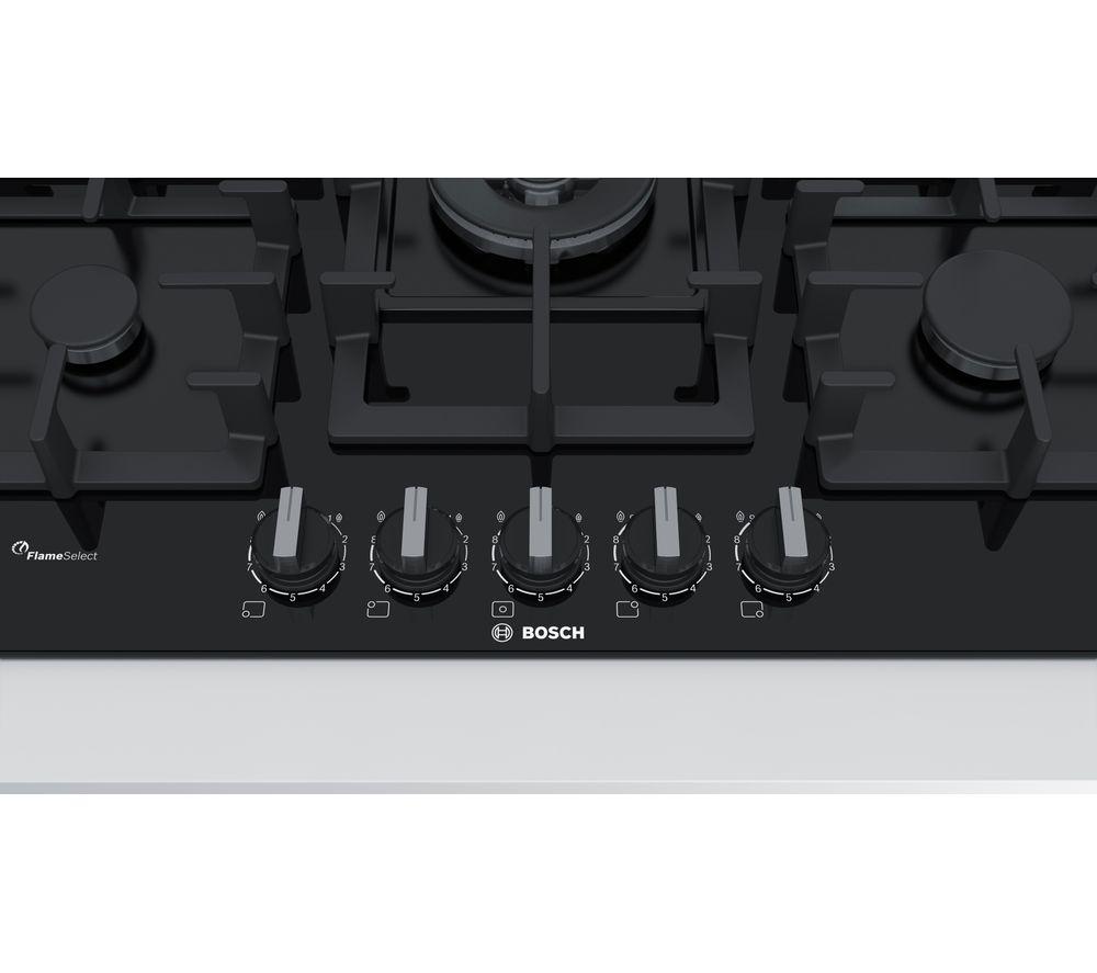 Buy BOSCH Serie 6 PPQ7A6B90 Gas Hob Black Currys