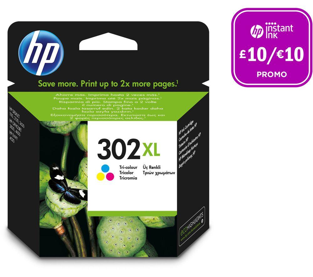 HP 302XL Original Tri-colour Ink Cartridge image number 2 of 18