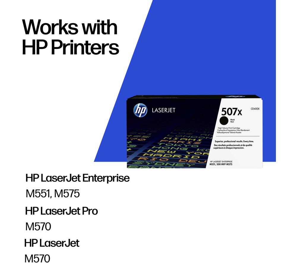 HP 507X Original Black Toner Cartridge image number 2 of 12