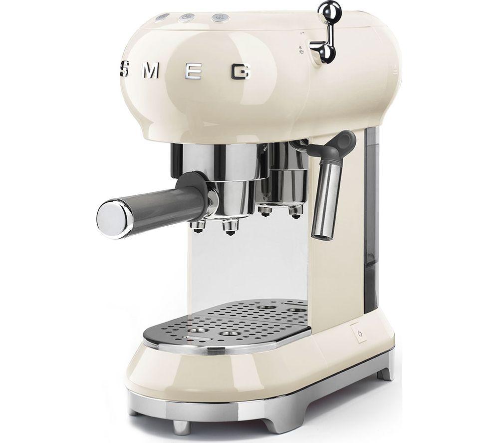 Buy SMEG ECF01CRUK Coffee Machine Cream Currys