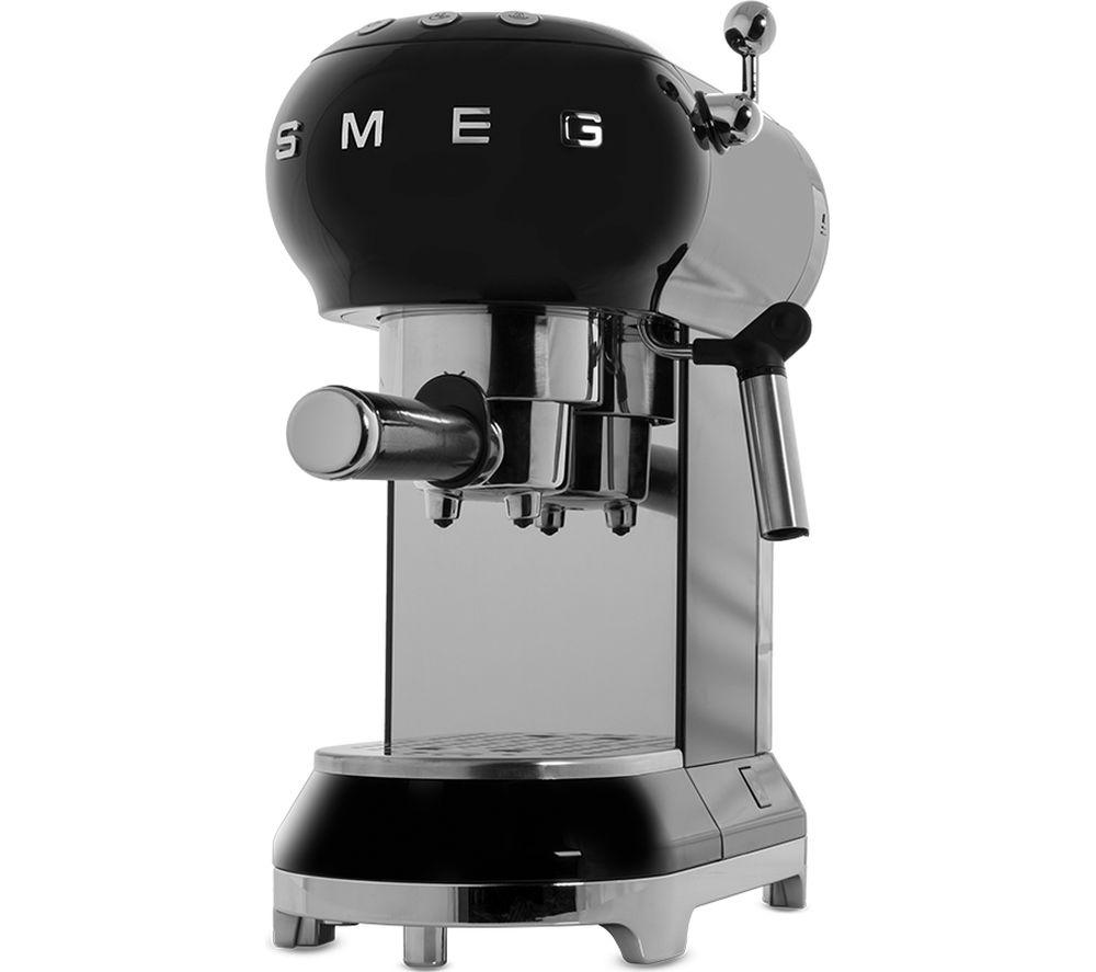 Buy SMEG ECF01BLUK Coffee Machine Black Currys