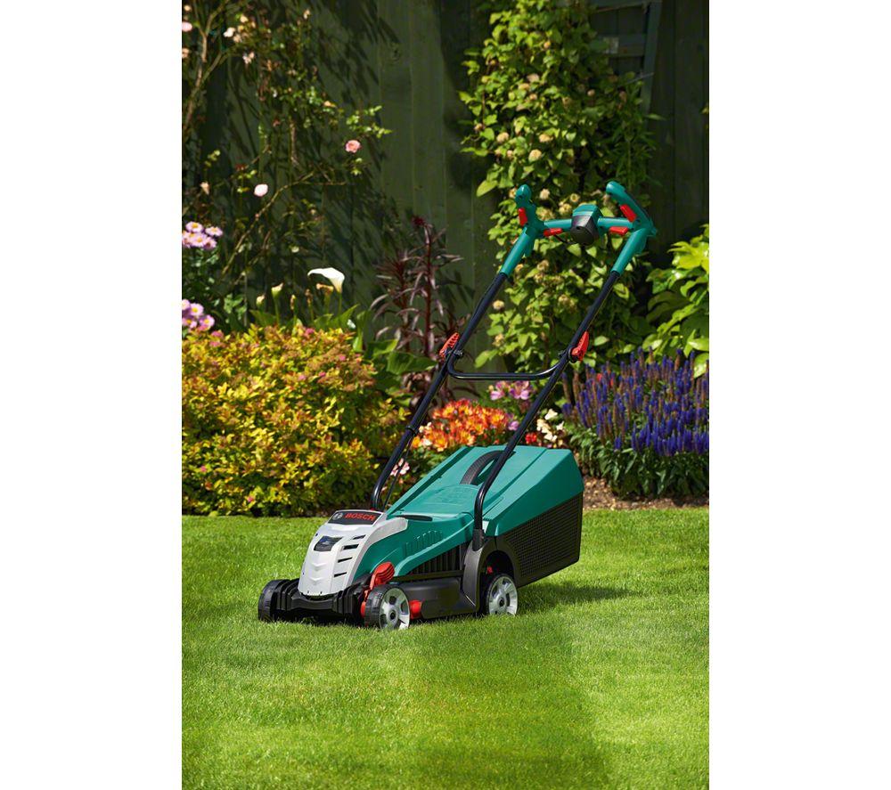 Bosch rotak 32 li cordless rotary lawn discount mower