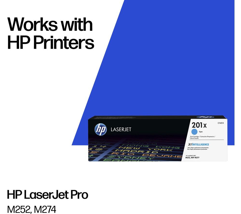 HP 201X Original Cyan Toner Cartridge image number 2 of 12