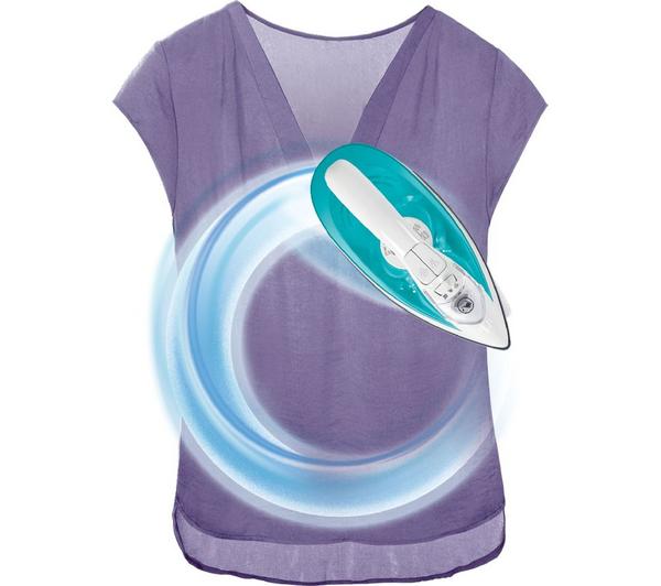TEFAL Freemove Air FV6520G0 Cordless Steam Iron - Blue & White image number 5