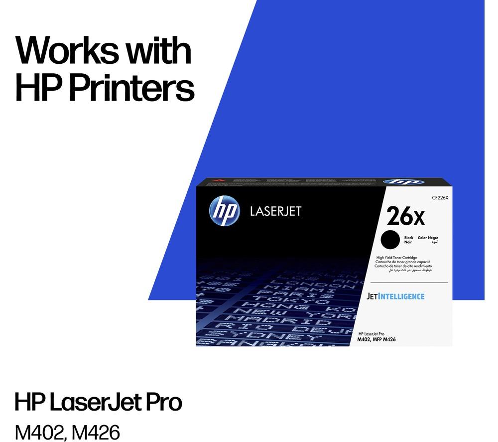 HP 26X Original High Yield Black Toner Cartridge image number 2 of 12