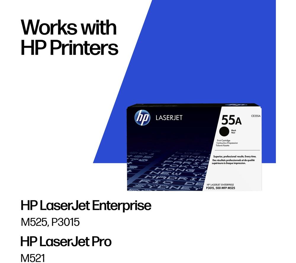 HP 55A Original Black Toner Cartridge image number 2 of 12