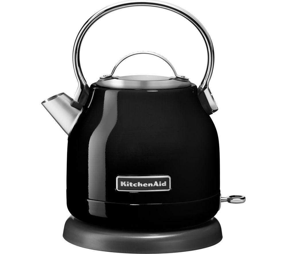 KITCHENAID 5KEK1222BOB Traditional Kettle - Onyx Black, Black