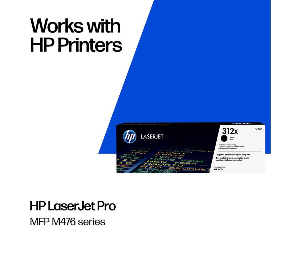 HP 312X High Yield Original LaserJet Black Toner Cartridge image number 2 of 12
