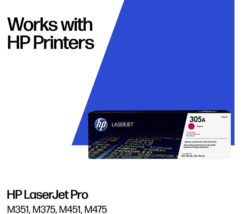 HP 305A Original LaserJet Magenta Toner Cartridge image number 2 of 12