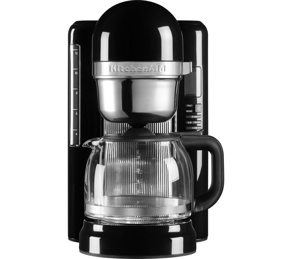 KITCHENAID 5KCM1204BOB Filter Coffee Machine - Onyx Black