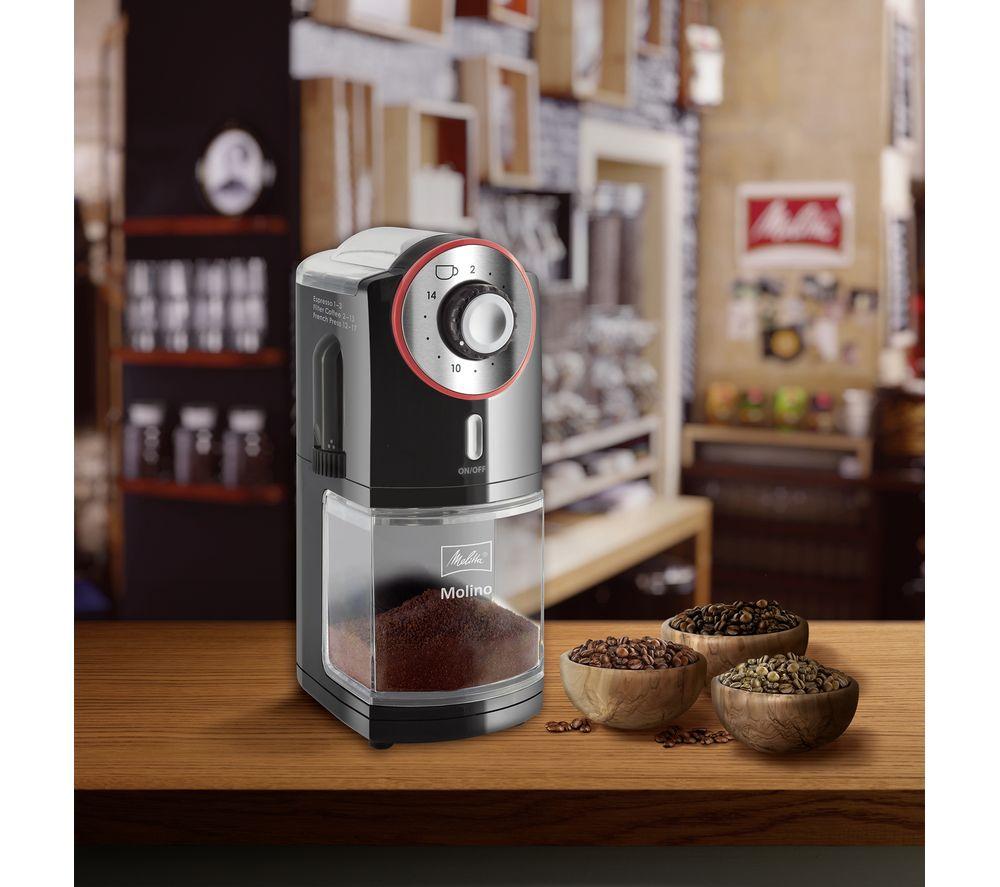 MELITTA Molino Electric Coffee Grinder - Black image number 3 of 7