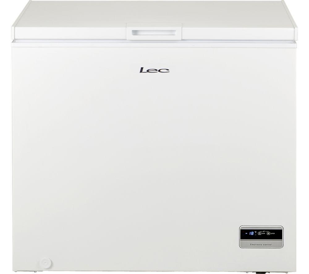 LEC CF200L Chest Freezer - White
