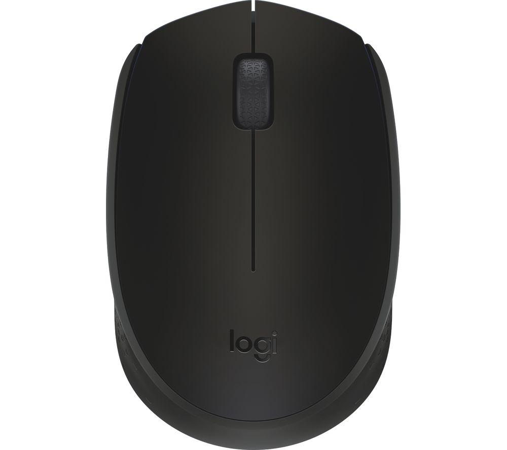 LOGITECH M171 Wireless Optical Mouse, Black