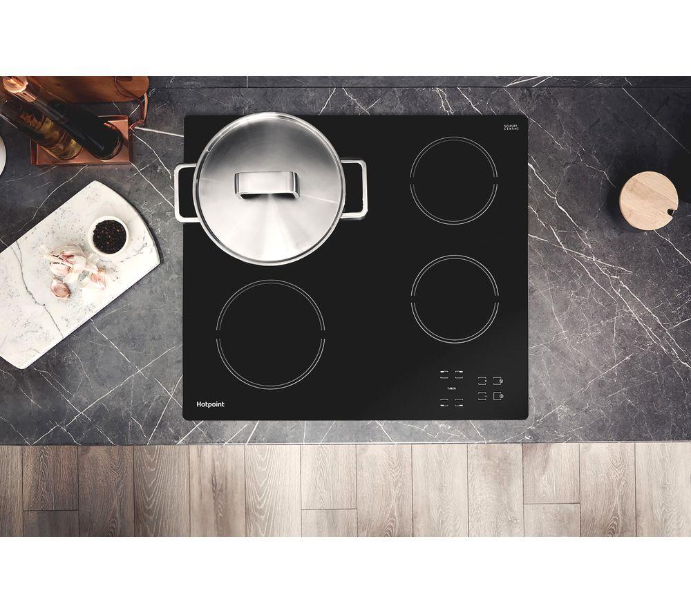 HOTPOINT HR 651 C H 58 cm Electric Ceramic Hob - Black image number 10 of 15