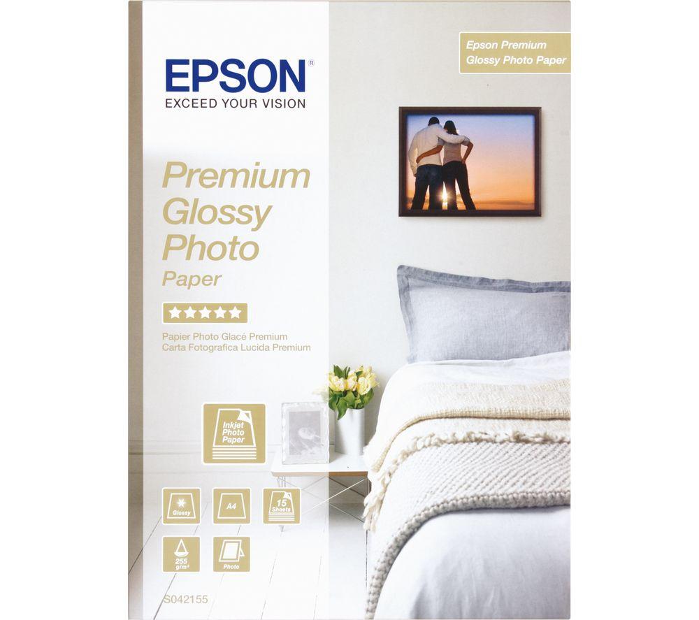 Image of Epson A4 Photo Paper - 15 Sheets