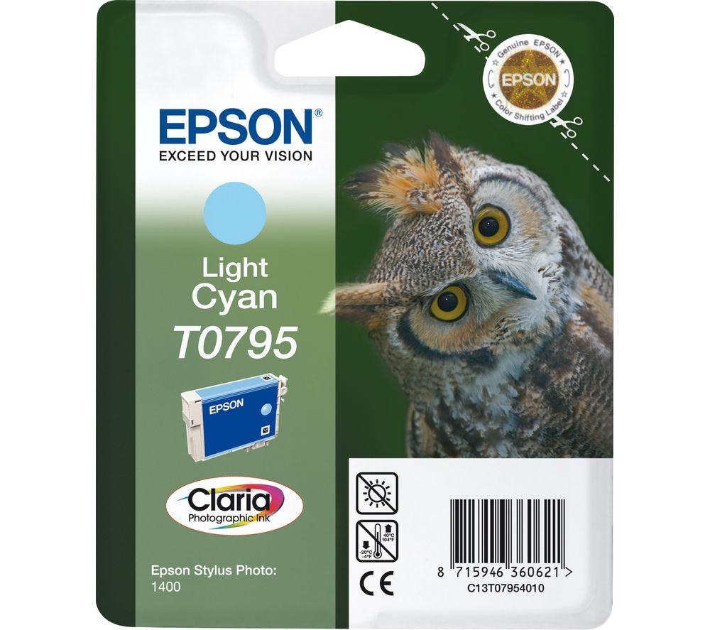 Epson T0795 Owl Light Cyan Ink Cartridge review