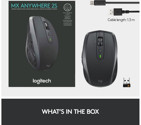 LOGITECH MX Anywhere 2S Wireless Darkfield Mouse image number 11