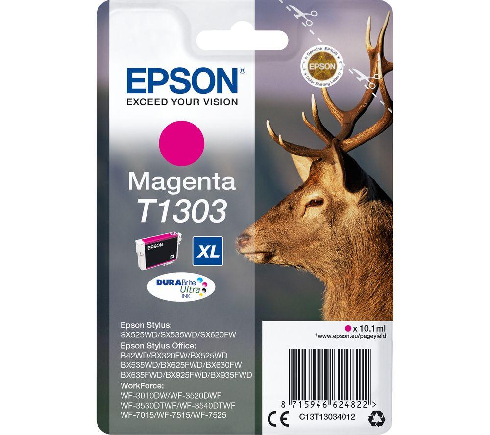 Click to view product details and reviews for Epson Stag T1303 Magenta Ink Cartridge Magenta.