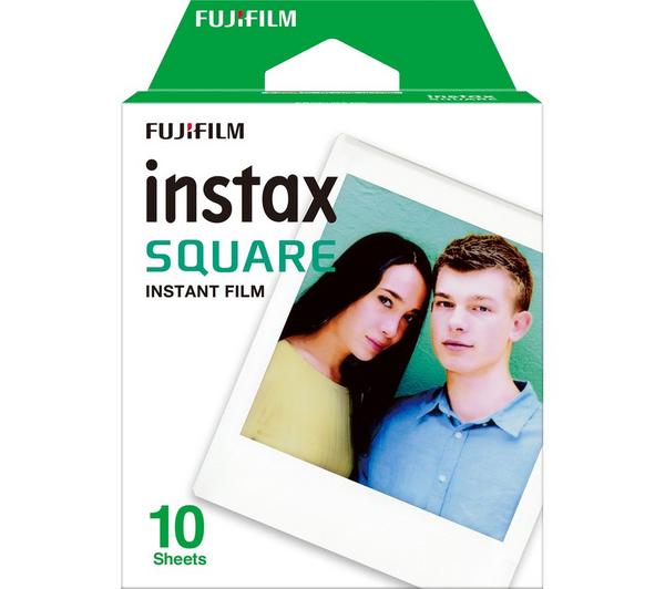 currys.co.uk | FUJIFILM Instax Square Camera Film - 10 pack