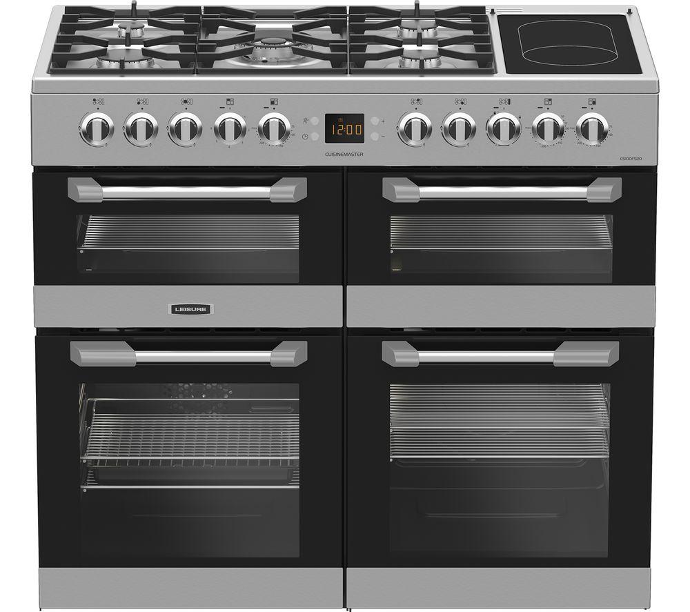LEISURE Cuisinemaster CS100F520X Dual Fuel Range Cooker – Stainless Steel, Stainless Steel