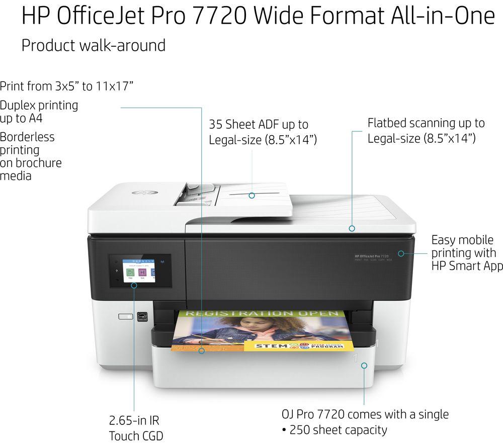 2M33U25 - HP OfficeJet Pro 8718 Wireless Inkjet Printer with Fax & Instant  Ink 500 Page Monthly Print Plan - Currys Business