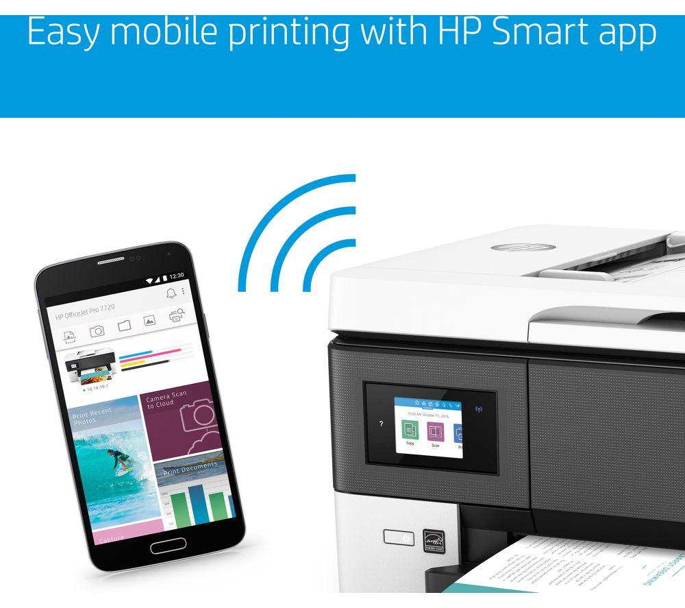 Salute Accurate HP Officejet Pro 7720 Wireless 3in1 Printer in Adabraka -  Printers & Scanners, Kofi Sky Electronics