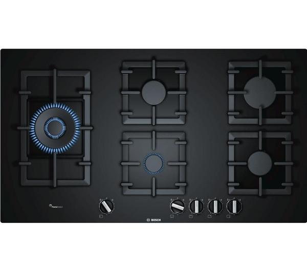 BOSCH Serie 6 PPS9A6B90 Gas Hob - Black image number 0
