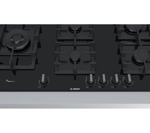 BOSCH Serie 6 PPS9A6B90 Gas Hob - Black image number 2