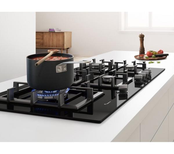 BOSCH Serie 6 PPS9A6B90 Gas Hob - Black image number 8