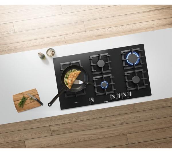 BOSCH Serie 6 PPS9A6B90 Gas Hob - Black image number 10