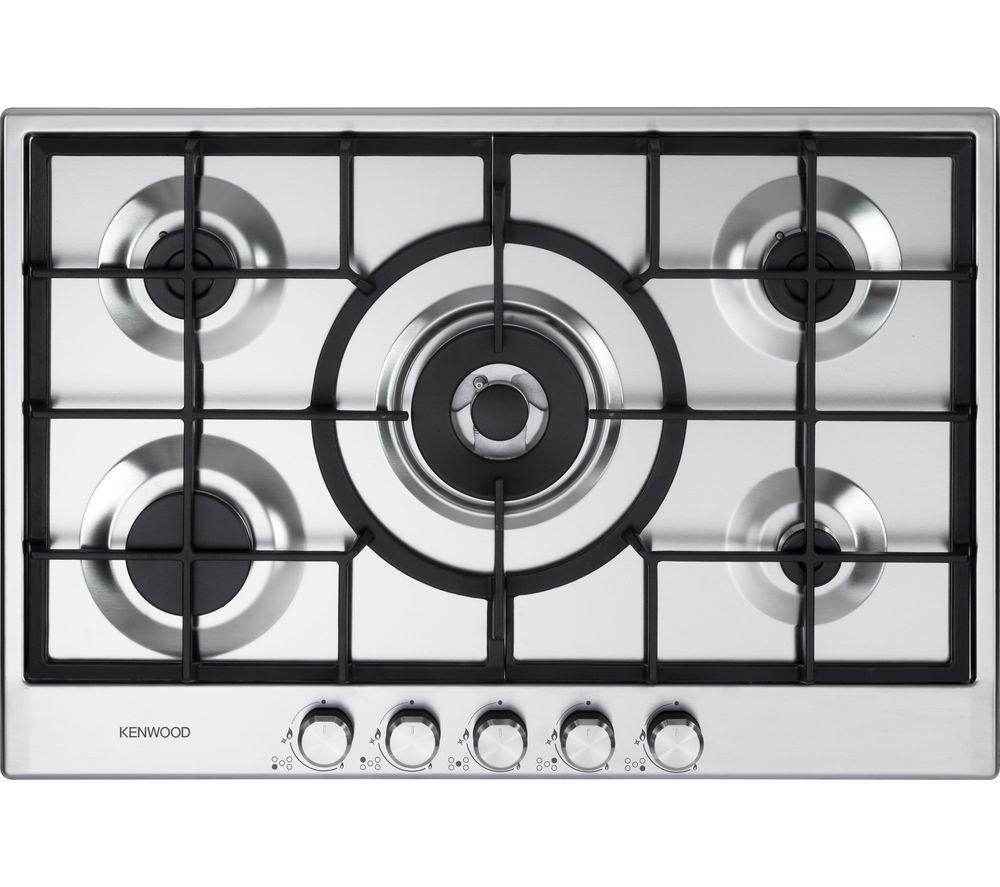 KENWOOD KHG705SS Gas Hob - Stainless Steel, Stainless Steel