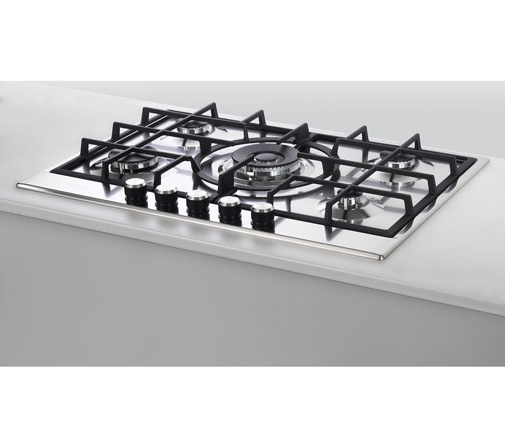 KENWOOD KHG705SS 75 cm Gas Hob - Stainless Steel image number 5 of 14