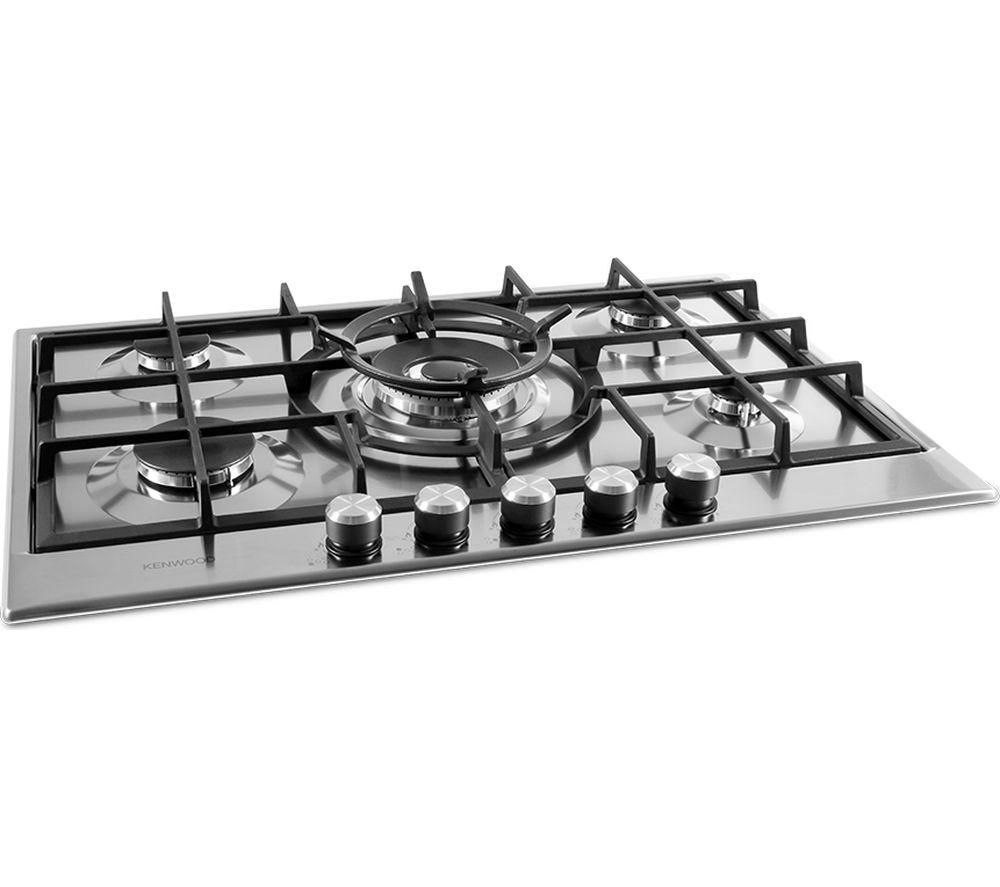 KENWOOD KHG705SS 75 cm Gas Hob - Stainless Steel image number 9 of 14