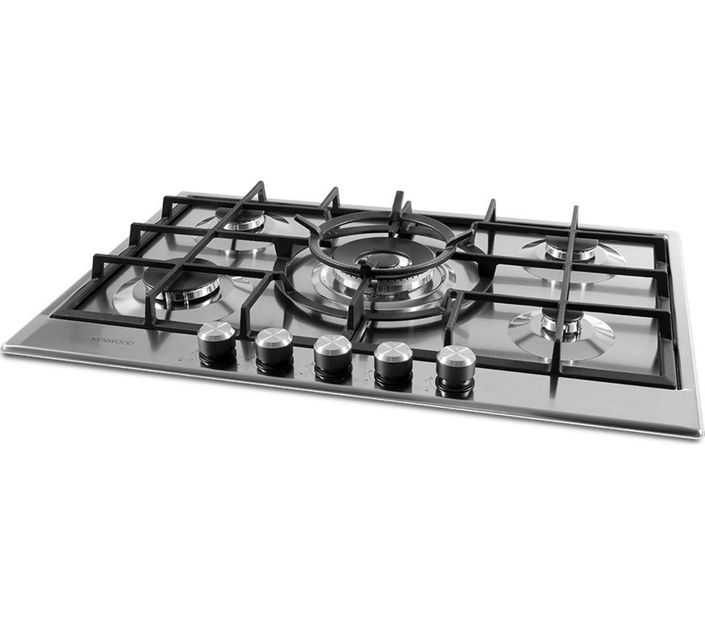KENWOOD KHG705SS 75 cm Gas Hob - Stainless Steel image number 10 of 14