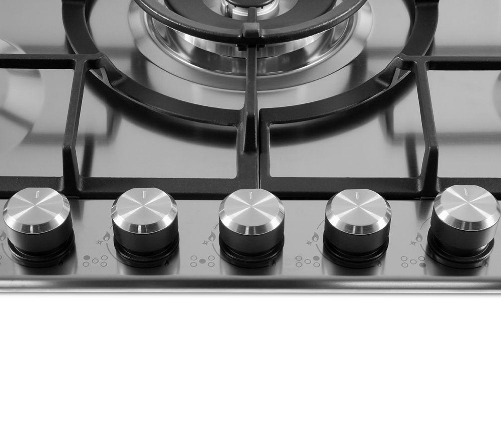 KENWOOD KHG705SS 75 cm Gas Hob - Stainless Steel image number 11 of 14