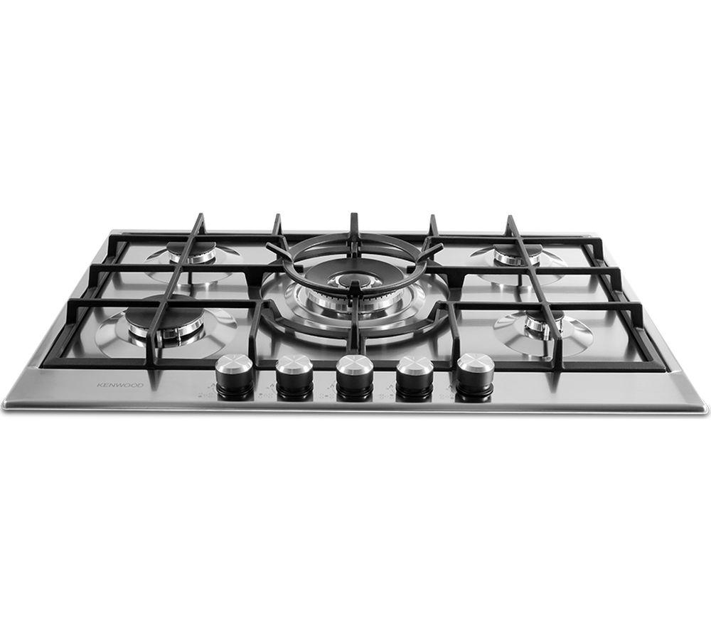 KENWOOD KHG705SS 75 cm Gas Hob - Stainless Steel image number 12 of 14