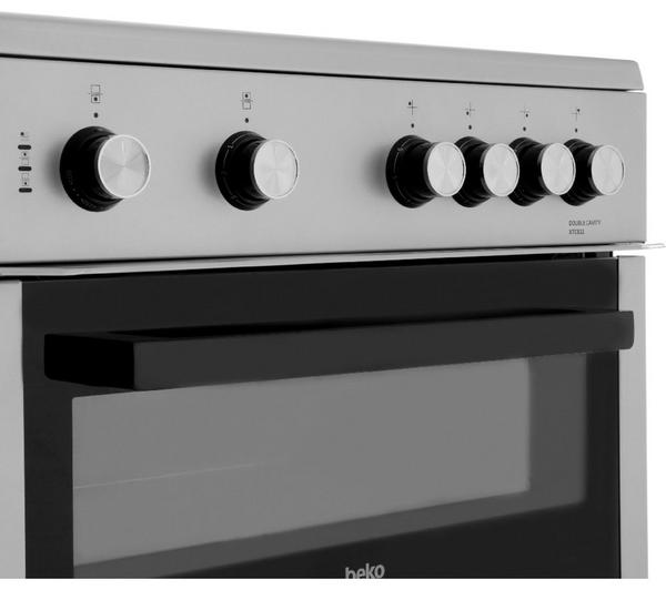 BEKO XTC611S 60 cm Electric Cooker - Silver image number 1