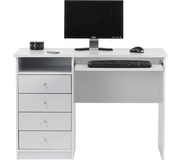 ALPHASON Marymount AW22813-WH Desk - White image number 3