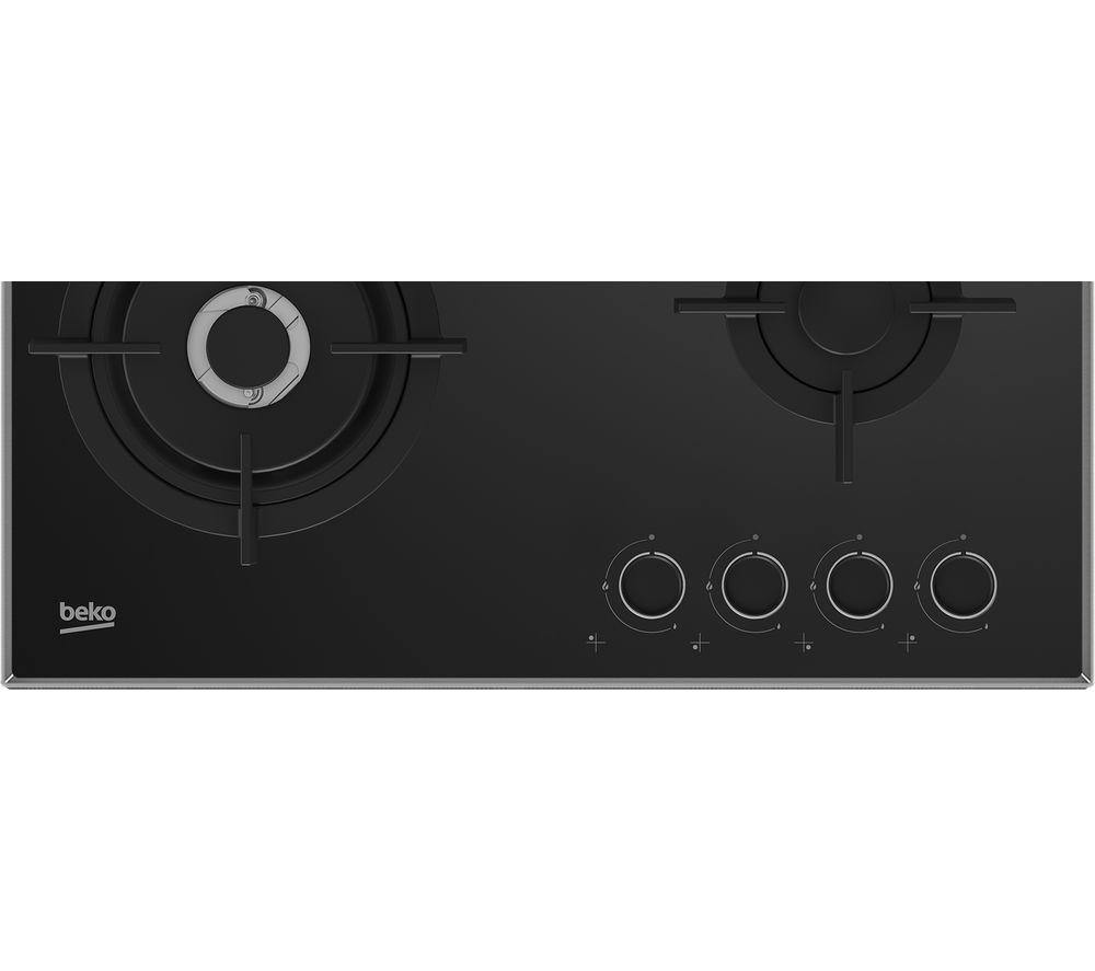 Buy BEKO Pro HCLW64222S Gas Hob Black Currys