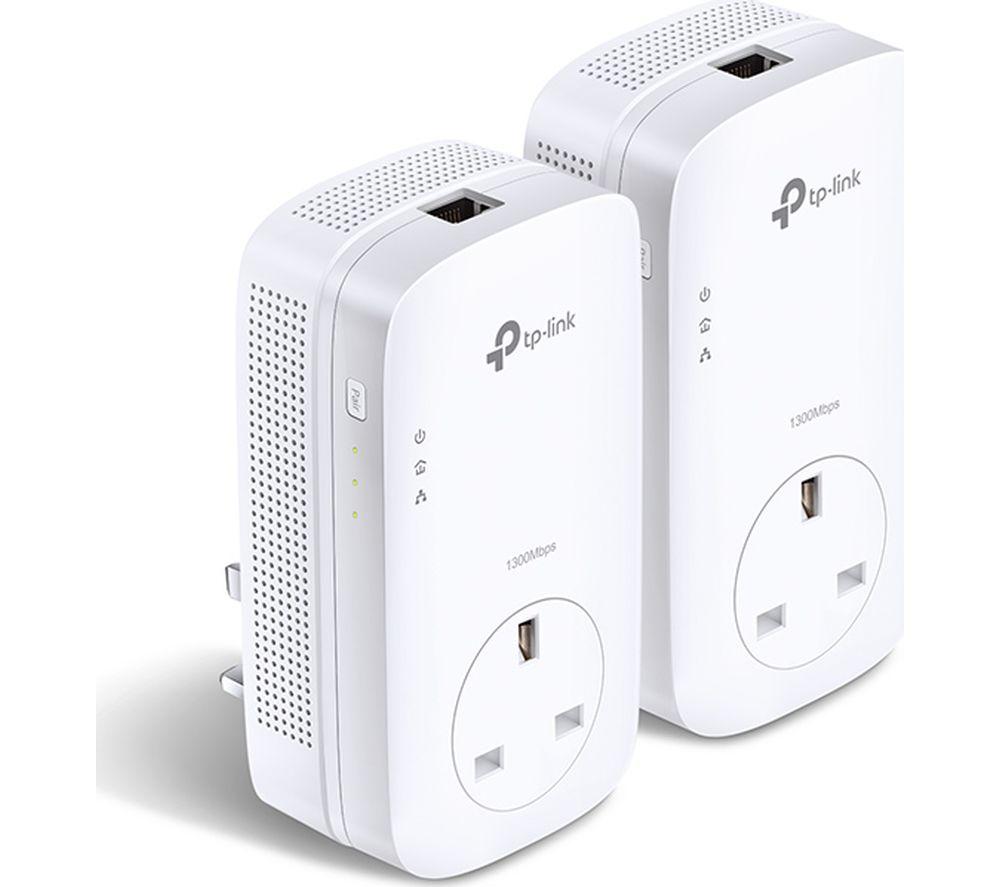 TP-LINK TL-PA8010P V2 Powerline Adapter Kit - AV1300, Twin Pack