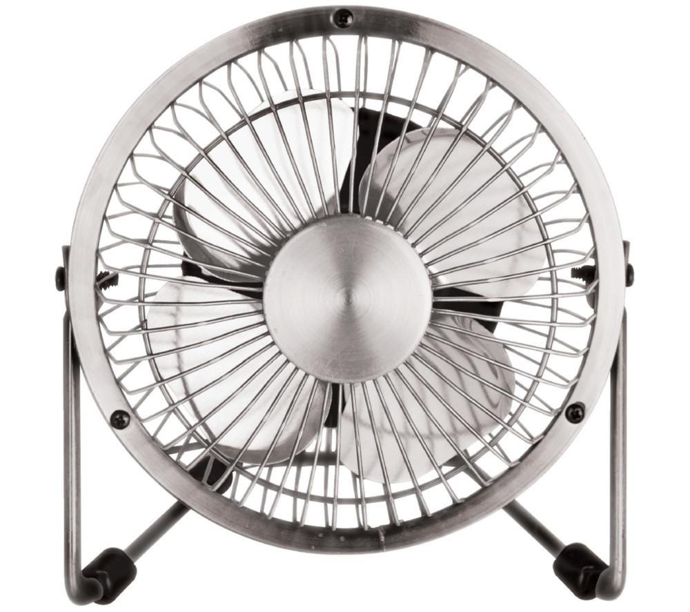 STATUS USB 4" Portable Fan - Chrome